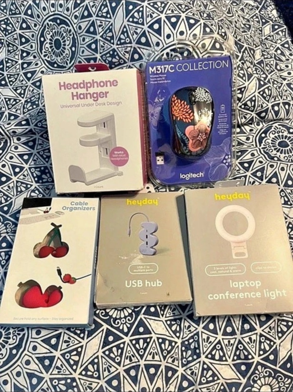 heyday M317C Collection Electronics 5 piece Accessories Set